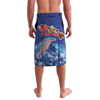 Hawaiian Sea Animals Lavalava Whales Shark and Turtle Guardians with Tribal Pattern LT03 - Polynesian Pride