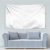 Tonga White Sunday Tapestry Tongan Tribal Heritage Tattoos - Polynesian Pride