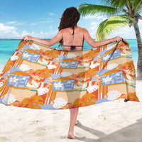 Hawaiian and Japanese Culture Together Sarong Palaka Japanese Art and Tropical Motif Tribal Patchwork