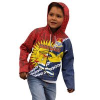 Kiribati Independence Day Kid Hoodie Polynesian and Melanesian Art Tattoo