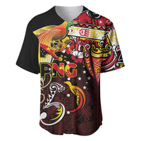 Papua New Guinea 2025 Baseball Jersey 50th Independence Day Anniversary LT03 Red - Polynesian Pride