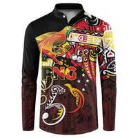 Papua New Guinea 2025 Button Sweatshirt 50th Independence Day Anniversary