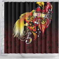 Papua New Guinea 2025 Shower Curtain 50th Independence Day Anniversary