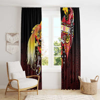 Papua New Guinea 2025 Window Curtain 50th Independence Day Anniversary