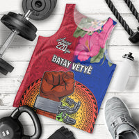 Haiti Battle of Vertieres Men Tank Top The Haitian Revolution 220th Anniversary Polynesian Style LT03 - Polynesian Pride