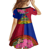 Personalised Haiti Battle of Vertieres Family Matching Puletasi Dress and Hawaiian Shirt The Haitian Revolution 220th Anniversary Polynesian Style LT03 - Polynesian Pride
