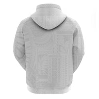 Lotu Tamaiti Samoan Art Tattoo Siapo Pattern Zip Hoodie LT03 - Polynesian Pride