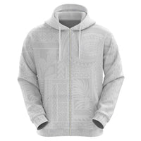 Lotu Tamaiti Samoan Art Tattoo Siapo Pattern Zip Hoodie LT03 - Polynesian Pride