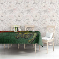 Sepik River Crocodile & Arts Festival Tablecloth Bird-of-paradise Melanesian Tattoo