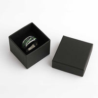 Traditional Samoan Tattoo Art Green Color Classic Ring - Polynesian Pride