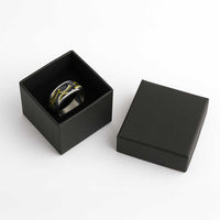 Traditional Samoan Tattoo Art Yellow Color Classic Ring - Polynesian Pride