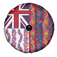 Hawaiian Lei Spare Tire Cover National Flag Striped Style