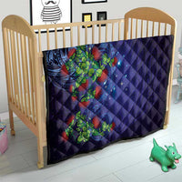 Matariki New Zealand Maori and Pohutukawa Quilt Galaxy Blue Sky Style