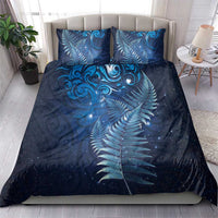 Matariki New Zealand Maori Silver Fern Bedding Set Galaxy Blue Sky Style LT03 - Polynesian Pride