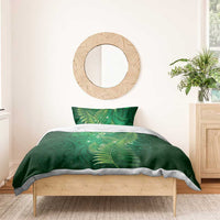 Matariki New Zealand Maori Silver Fern Bedding Set Galaxy Green Sky Style