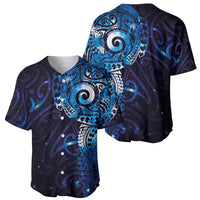Matariki New Zealand Maori Koru Art Tattoo Baseball Jersey New Year Galaxy Blue Sky Style