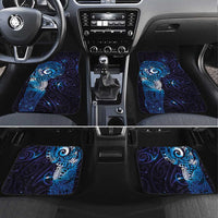 Matariki New Zealand Maori Koru Art Tattoo Car Mats New Year Galaxy Blue Sky Style