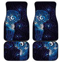 Matariki New Zealand Maori Koru Art Tattoo Car Mats New Year Galaxy Blue Sky Style