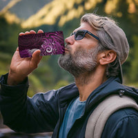 Matariki New Zealand Maori Koru Art Tattoo 4 in 1 Can Cooler Tumbler New Year Galaxy Pink Sky Style