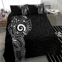 New Zealand Maori Koru Art Traditional Tattoo Bedding Set Simple Style LT03 - Polynesian Pride