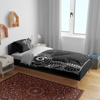 New Zealand Maori Koru Art Traditional Tattoo Bedding Set Simple Style LT03 - Polynesian Pride