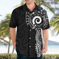 New Zealand Maori Koru Art Traditional Tattoo Hawaiian Shirt Simple Style