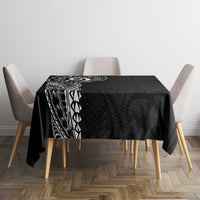 New Zealand Maori Koru Art Traditional Tattoo Tablecloth Simple Style