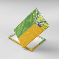 Cook Islands Language Week Canvas Wall Art Tatau Pattern and Rarotongan Alphabet - Polynesian Pride