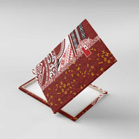 Tonga Language Week Canvas Wall Art Ngatu Pattern and Tongan Alphabet - Polynesian Pride