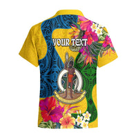 Personalised Malampa Day Hawaiian Shirt Proud To Be A Ni-Van Beauty Pacific Flower LT03 - Polynesian Pride