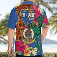 Tafea Day Hawaiian Shirt Proud To Be A Ni-Van Beauty Pacific Flower LT03 - Polynesian Pride