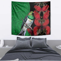 New Zealand Kereru And Pohutukawa Tapestry Maori Tribal Tattoo LT03 - Polynesian Pride