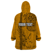 Nanakuli High and Intermediate School Wearable Blanket Hoodie Tribal Kakau Pattern LT03 - Polynesian Pride