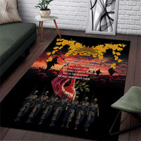 Australia ANZAC Day Area Rug Forever in My Thoughts