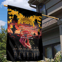 Australia ANZAC Day Garden Flag Forever in My Thoughts