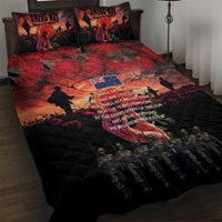 New Zealand ANZAC Day Quilt Bed Set Forever in My Thoughts