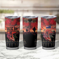 New Zealand ANZAC Day Tumbler Cup Forever in My Thoughts