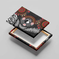 Australia and New Zealand Together Canvas Wall Art Aboriginal and Maori Art Tattoo LT03 - Polynesian Pride