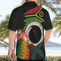 Vanuatu Selebretem 44th Indipendens Dei Hawaiian Shirt Sand Drawing Turtle Melanesian Vibes LT03 - Polynesian Pride