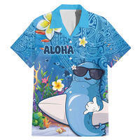 Aloha Hawaiian Monk Seal Family Matching Mermaid Dress and Hawaiian Shirt Polynesian Tattoo The Ocean and Undersea Vibe