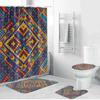 Kolose-Tuvalu Crochet Bathroom Set with Polynesian and Pacific Tattoos - Polynesian Pride
