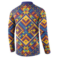 Kolose-Tuvalu Crochet Button Sweatshirt with Polynesian and Pacific Tattoos - Polynesian Pride