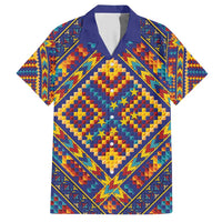 Kolose-Tuvalu Crochet Hawaiian Shirt with Polynesian and Pacific Tattoos - Polynesian Pride