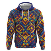 Kolose-Tuvalu Crochet Hoodie with Polynesian and Pacific Tattoos - Polynesian Pride