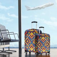 Kolose-Tuvalu Crochet Luggage Cover with Polynesian and Pacific Tattoos - Polynesian Pride