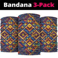 Kolose-Tuvalu Crochet Neck Gaiter with Polynesian and Pacific Tattoos - Polynesian Pride