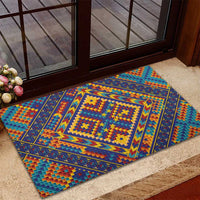 Kolose-Tuvalu Crochet Rubber Doormat with Polynesian and Pacific Tattoos - Polynesian Pride