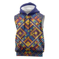 Kolose-Tuvalu Crochet Sleeveless Hoodie with Polynesian and Pacific Tattoos - Polynesian Pride