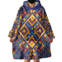 Kolose-Tuvalu Crochet Wearable Blanket Hoodie with Polynesian and Pacific Tattoos - Polynesian Pride