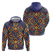 Kolose-Tuvalu Crochet Zip Hoodie with Polynesian and Pacific Tattoos - Polynesian Pride